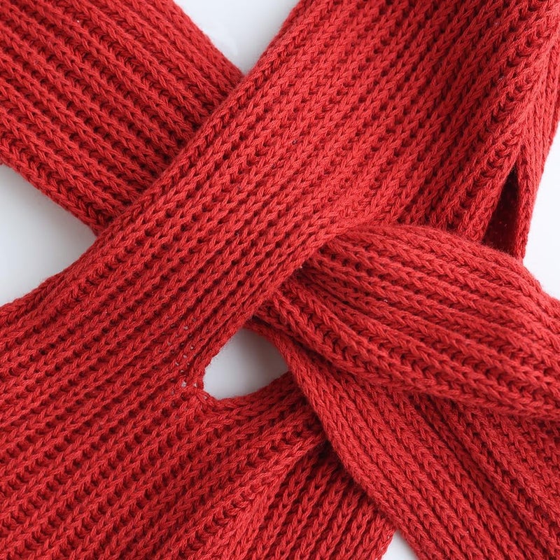 Ruby&Tang Kids Scarf Winter Warm Soft Knit Cotton Toddler Classic Scarves For Boys Girls 1-6Years - Image 2